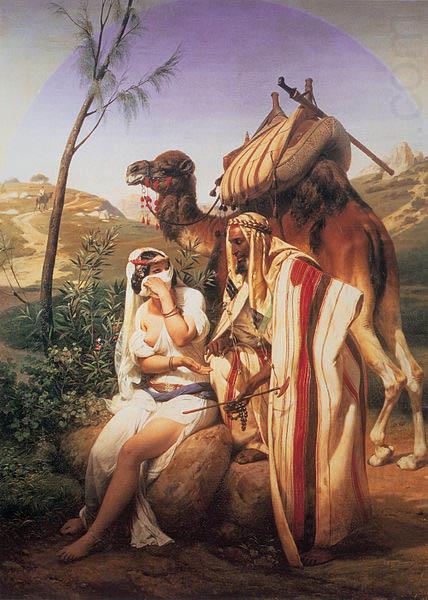 Horace Vernet Judas und Tamar china oil painting image